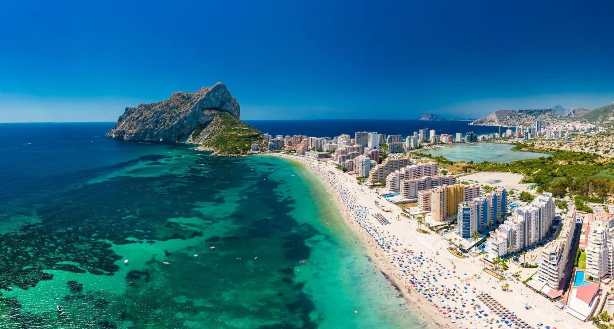 Apartamento En Calpe, Playa De La Fossa, Primera Linea, Aa Zewnętrze zdjęcie